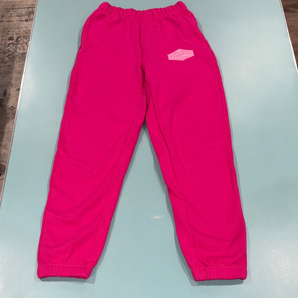 Women's Hot Pink Sweatpants M NWOT